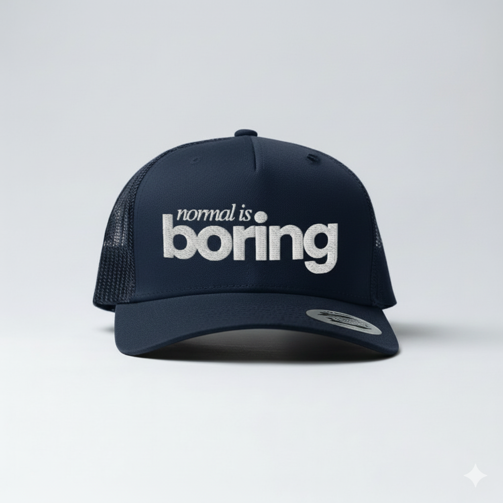 NORMAL IS BORING | BLUE